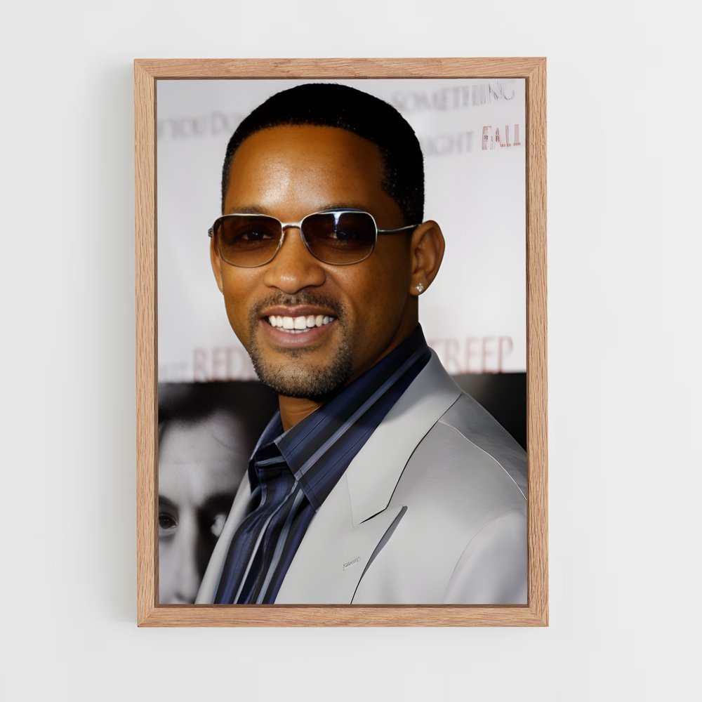 Poster Suave et Souriant – affiche Baseball (vue 4)